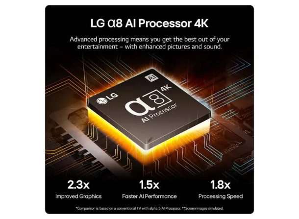 Alternative view of LG OLED55B46LA.AEK 55" AI B4 4K Ultra HD Smart TV 2024