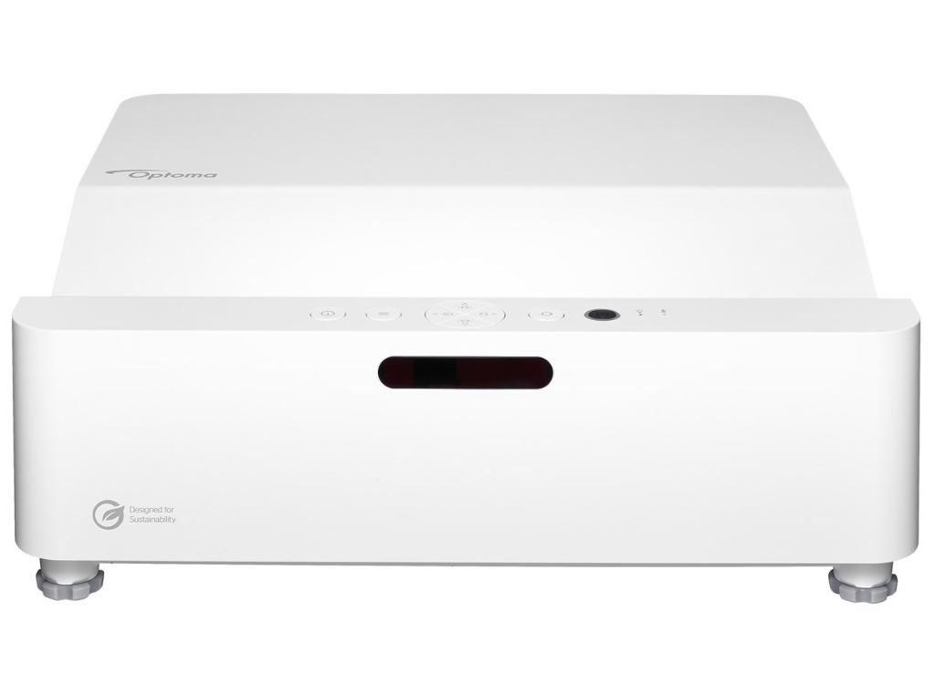 Optoma ZH430UST Eco-Friendly Compact Ultra Short Throw Laser Projector - 4000 Lumens
