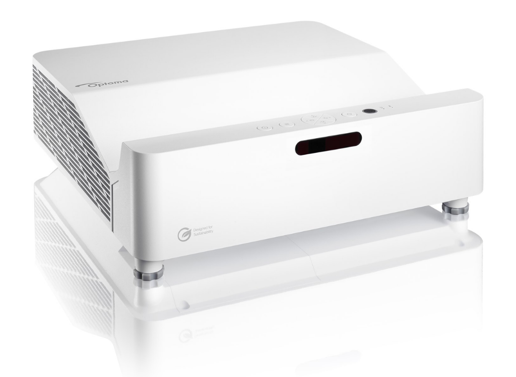 Optoma ZH430UST Eco-Friendly Compact Ultra Short Throw Laser Projector - 4000 Lumens - Image 4