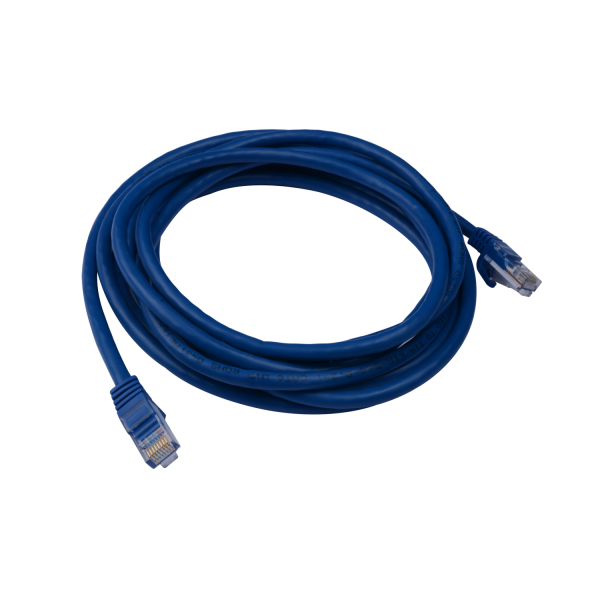 V7 Blue Cat6 Unshielded (UTP) Cable RJ45 Male to RJ45 Male 3m 10ft - V7CAT6UTP-03M-BLU-1E - Image 2