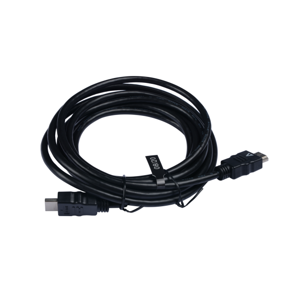 Alternative view of V7 V7E2HDMI4-03M-BK HDMI 1.4 Cable 10.2 Gbps 4K UHD 3m/10ft Black