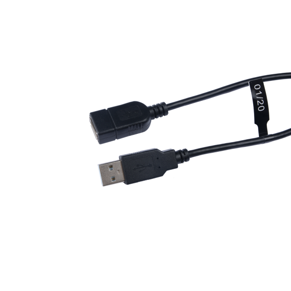 V7 USB A Female to USB A Male USB 2.0 Extension Cable 480 Mbps 1.8m/6ft Black - V7E2USB2EXT-1.8M - Image 6