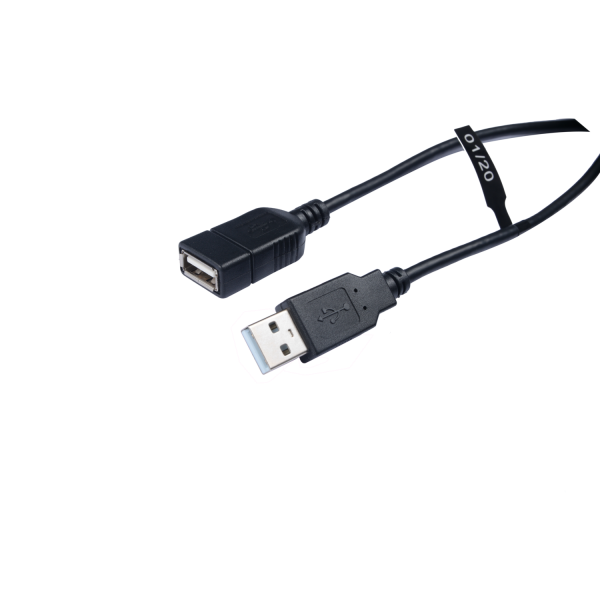 V7 USB A Female to USB A Male USB 2.0 Extension Cable 480 Mbps 1.8m/6ft Black - V7E2USB2EXT-1.8M - Image 7