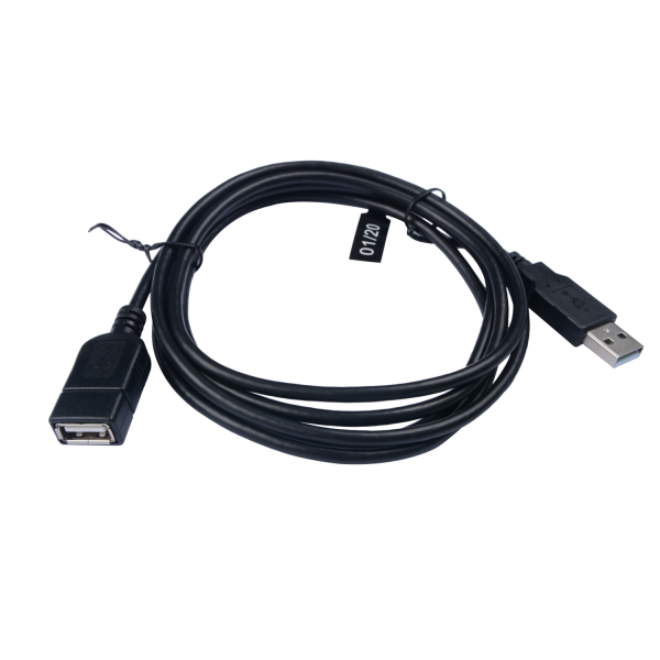 V7 USB A Female to USB A Male USB 2.0 Extension Cable 480 Mbps 1.8m/6ft Black - V7E2USB2EXT-1.8M - Image 3