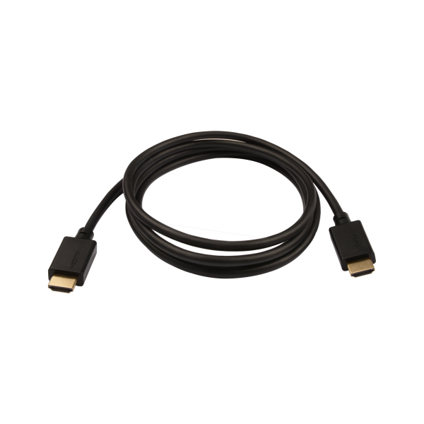 Alternative view of V7 HDMI 2.1 Cable 48 Gbps 8K UHD 2m/6.6ft Black - V7HDMIPRO-2M-BLK