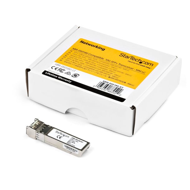 StarTech Network Transceiver Module Fiber Optic 10000 Mbit/s SFP+ - SFP-10GBASE-SR-ST