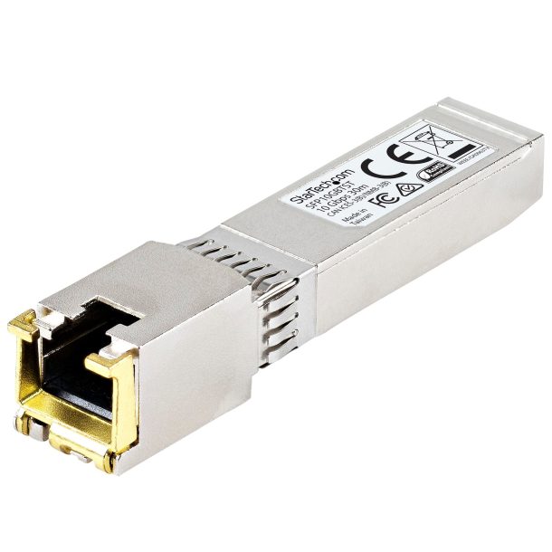 Alternative view of StarTech Network Transceiver Module Copper 10000 Mbit/s SFP+ | SFP10GBTST