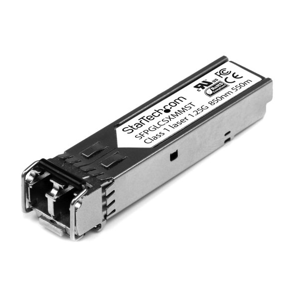 Alternative view of StarTech Network Transceiver Module Fiber Optic 1250 Mbit/s - SFPGLCSXMMST