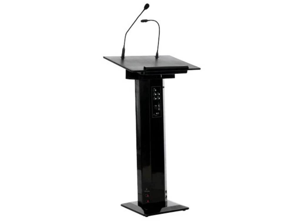 Sapphire Sound Lectern in Black | SSLECT2B