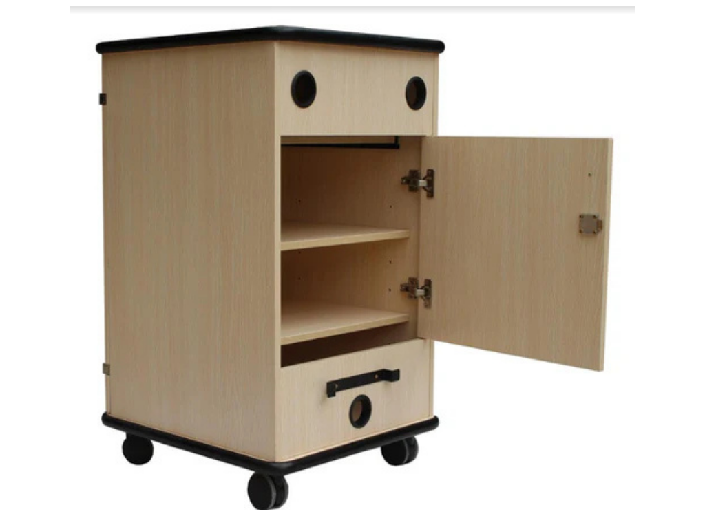 Sapphire AV Cabinet With Three Shelves (Light) | STRV102L - Image 2