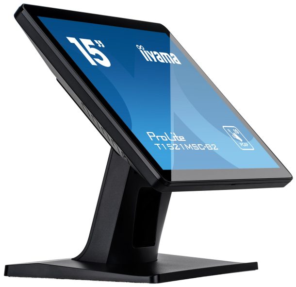 Alternative view of iiyama ProLite T1521MSC-B2 15" Projective Capacitive 10pt Touchscreen Monitor
