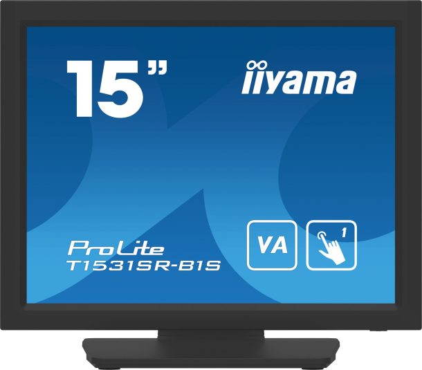 iiyama ProLite T1531SR-B1S 15" Touchscreen with 5-wire Resistive Touch Technology