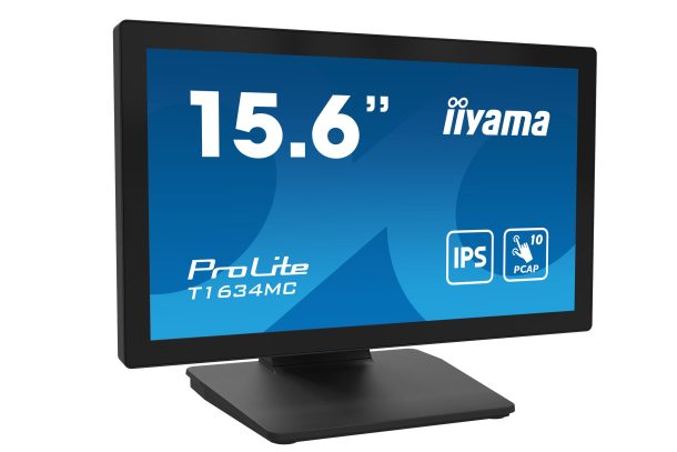 Alternative view of iiyama ProLite T1634MC-B1S 15.6" Full HD PCAP 10 Point Touch Monitor