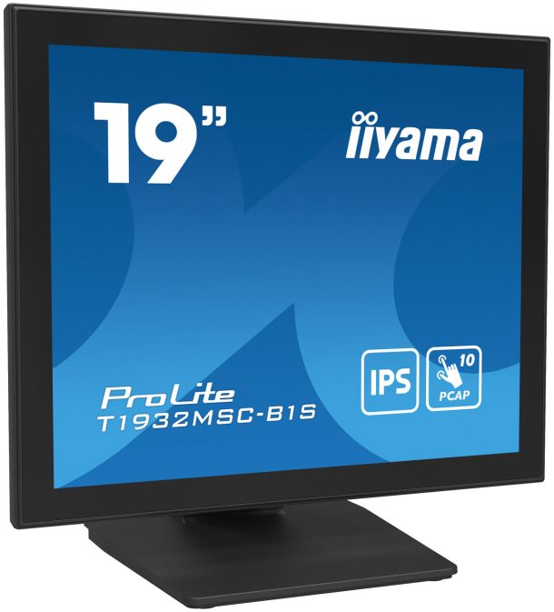 Alternative view of iiyama ProLite T1932MSC-B1S 19" 10pt IPS Touch Monitor