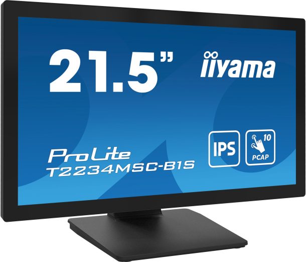 Alternative view of iiyama ProLite T2234MSC-B1S 21.5" Full HD IPS 10pt Touchscreen Monitor