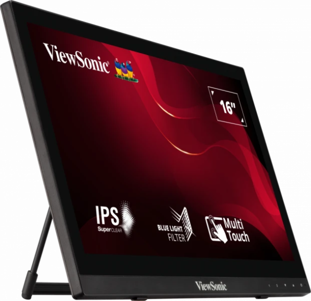 Alternative view of ViewSonic TD1630-3 15.6" Touch Screen Portable Monitor