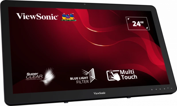 Alternative view of ViewSonic TD2430 24" 10-point Touch Screen Monitor