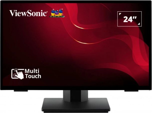 Alternative view of ViewSonic TD2465 24" Frameless PCAP Touch Screen Monitor