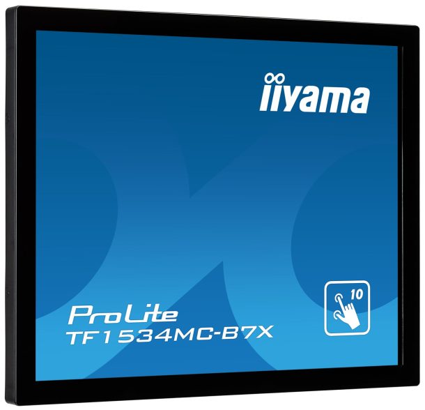 Alternative view of iiyama ProLite TF1534MC-B7X - 10pt PCAP 15" Open Frame Touchscreen Monitor