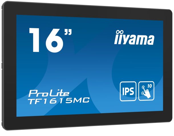 Alternative view of iiyama ProLite TF1615MC-B1 - 10pt PCAP 17" Open Frame Touchscreen Monitor