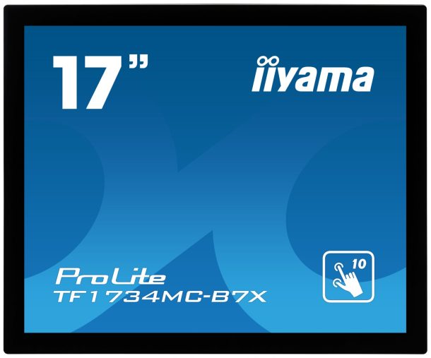 iiyama ProLite TF1734MC-B7X - 10pt PCAP 17" Open Frame Touchscreen Monitor