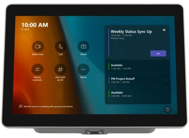 Alternative view of ViewSonic TeamJoin™ TRS10 Computing Engine and Touch Console for Microsoft Teams Rooms