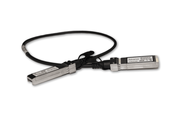 Alternative view of Ubiquiti InfiniBand & Fibre Optic Cable SFP+ Black | UACC-DAC-SFP10-1M