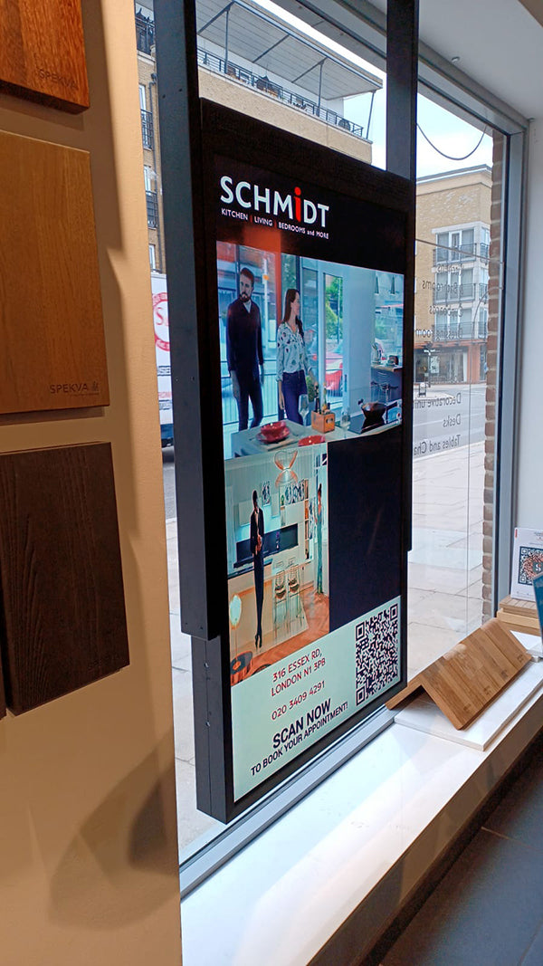 Allsee 49" Double-Sided Ultra High Brightness Digital Display | 3500 cd/m² Ceiling Hanging-Signage - Image 10