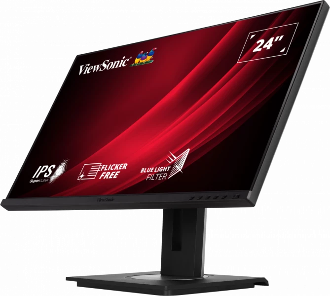 ViewSonic VG2448A-2 24" SuperClear® IPS Frameless Monitor with Advanced Ergonomics - Image 3