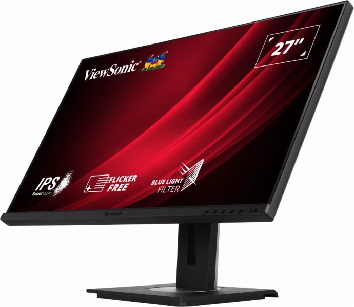 ViewSonic VG2748A-2 27" SuperClear® IPS Frameless Monitor with Advanced Ergonomics - Image 3