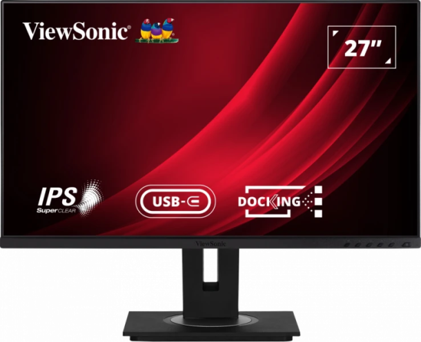 ViewSonic VG2756-4K 27" 4K Ultra HD Docking Monitor