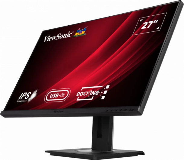 Alternative view of ViewSonic VG2756-4K 27" 4K Ultra HD Docking Monitor