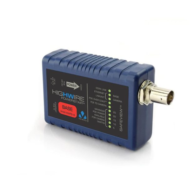Veracity Highwire 1.5W 100Base-T Ethernet Base Unit | VHW-HWPS-B