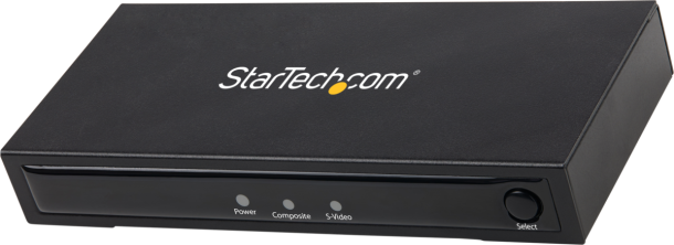 Alternative view of StarTech S-Video or Composite to HDMI Converter with Audio | VID2HDCON2