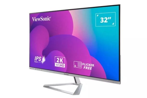 Alternative view of ViewSonic VX3276-2K-MHD-2 32" IPS QHD Entertainment Monitor