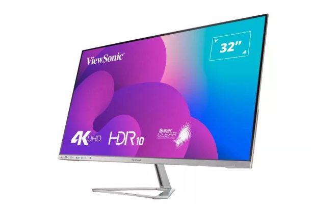 Alternative view of ViewSonic VX3276-4K-MHD 32" 4K 60Hz Entertainment Monitor