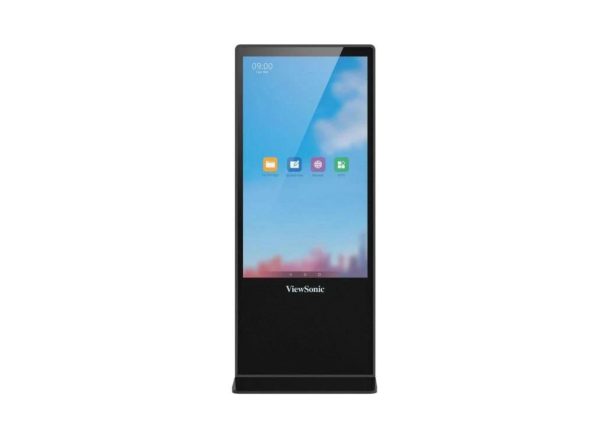 Alternative view of ViewSonic EP5542T 55 inch Multi-touch Freestanding Digital ePoster