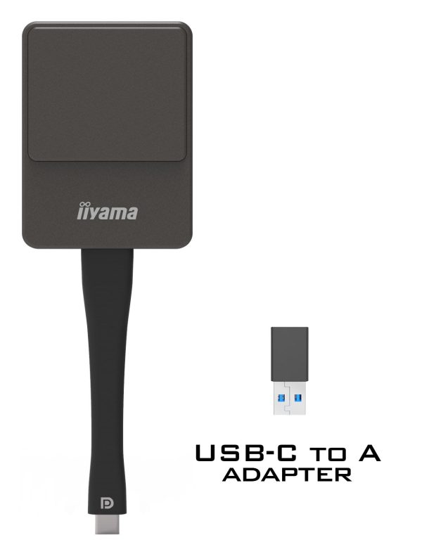 Alternative view of iiyama WP D002C Wireless Presentation USB-C Dongle