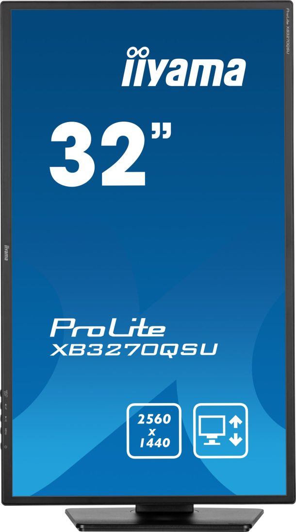 Alternative view of iiyama ProLite XB3270QSU-B1 32" 100Hz 3ms IPS QHD Desktop Monitor