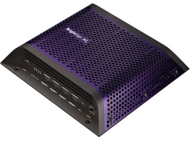 Alternative view of BrightSign XC4055 XC5 8K UHD Digital Signage Player