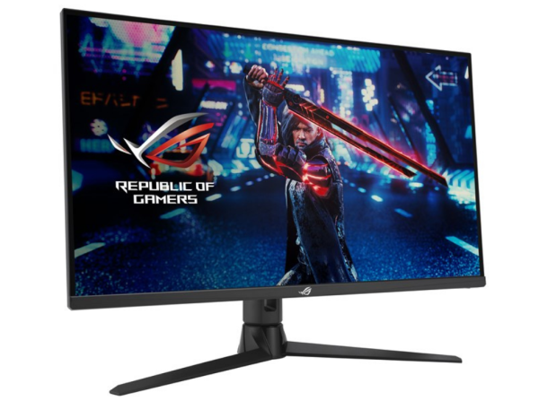 Alternative view of ASUS ROG Strix 32" 160Hz 1ms 4K Ultra HD Desktop Monitor | XG32UQ