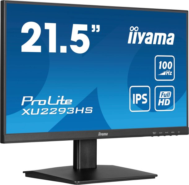 Alternative view of iiyama ProLite XU2293HS-B6 21.5" 100Hz 1ms IPS Full HD Desktop Monitor