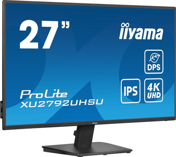 Alternative view of iiyama ProLite XU2792UHSU-B6 27" 60Hz 4ms 4K UHD Desktop Monitor