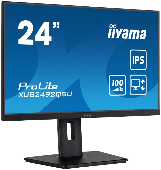 Alternative view of iiyama ProLite XUB2492QSU-B1 24" IPS 100Hz WQHD Desktop Monitor