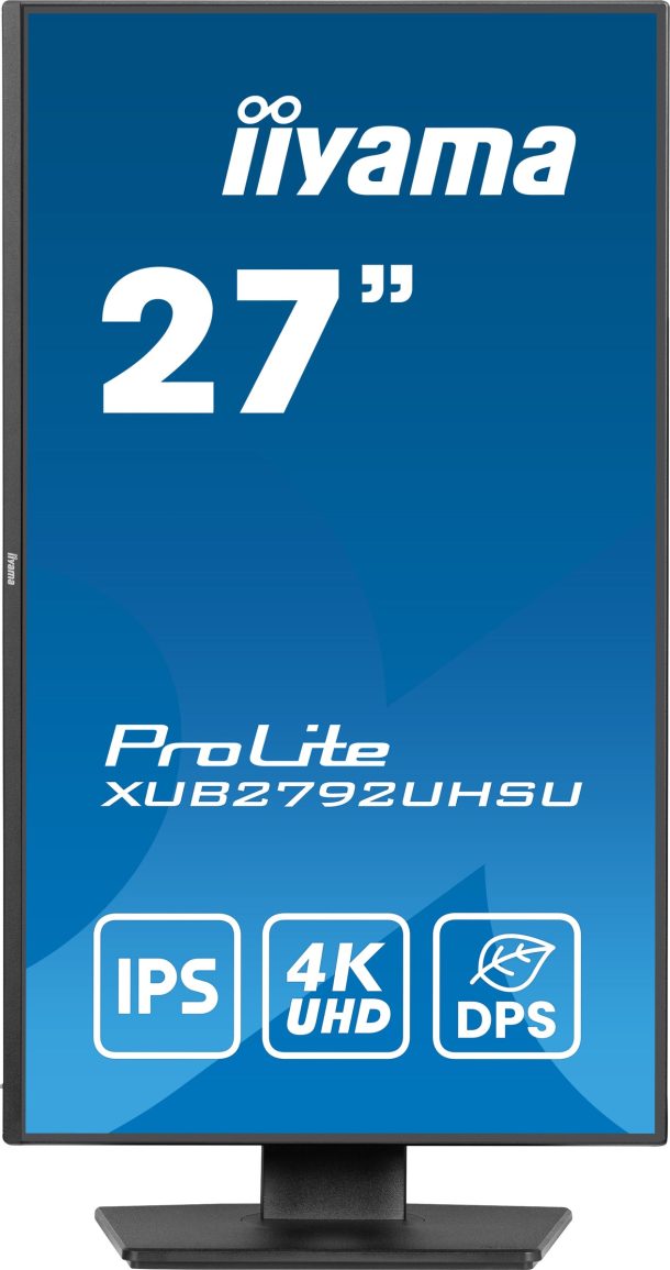 Alternative view of iiyama ProLite XUB2792UHSU-B6 27" 4ms 60Hz 4K UHD Desktop Monitor