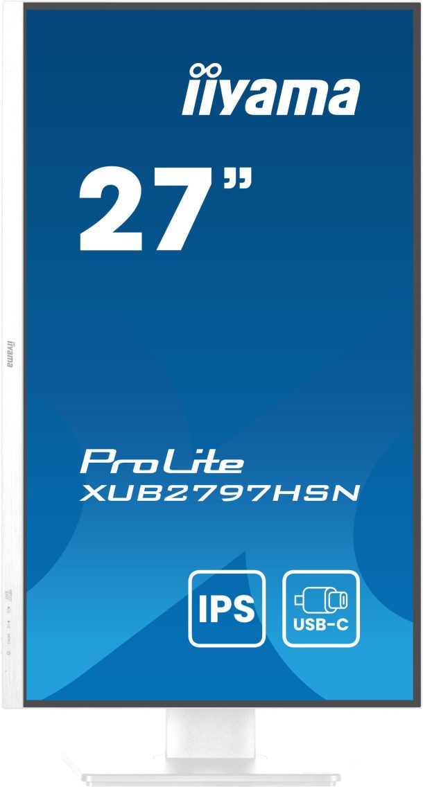 Alternative view of iiyama ProLite XUB2797HSN-W2 27" 100Hz Full HD Desktop Monitor
