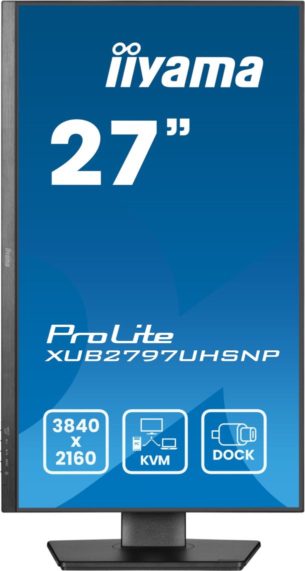 Alternative view of iiyama ProLite XUB2797UHSNP-B1 27" 4K 60Hz 4ms IPS Desktop Monitor
