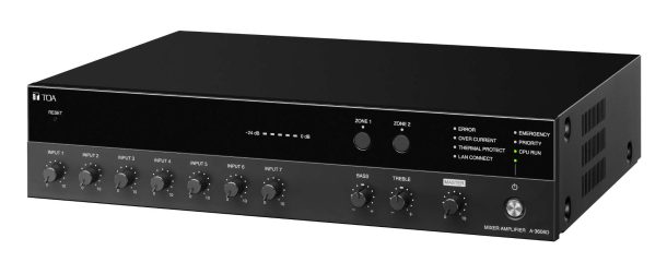 Alternative view of TOA A-3624D Digital Mixer Amplifier