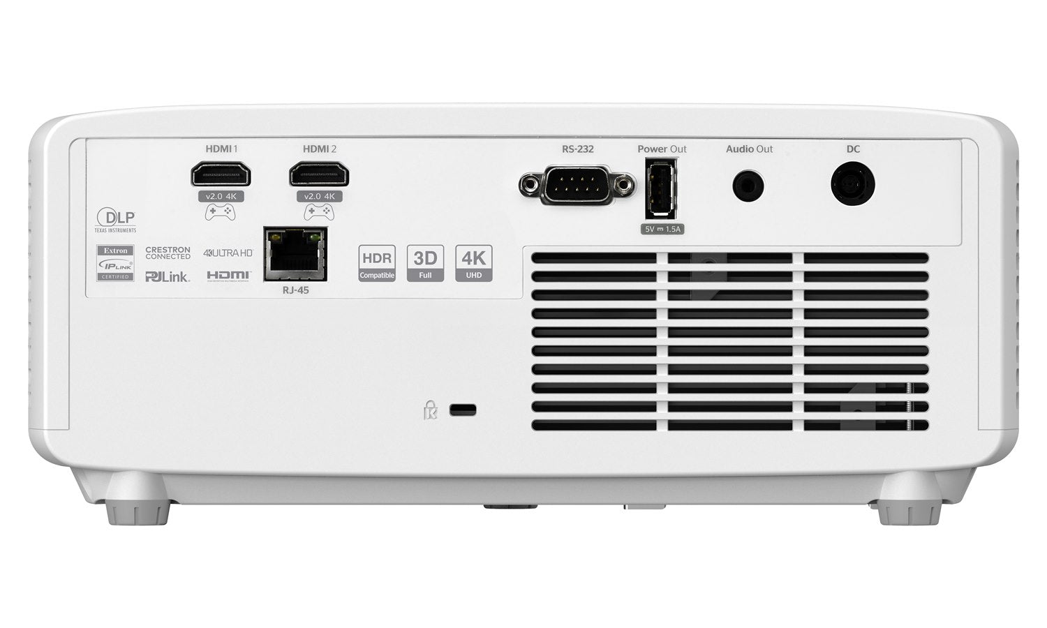 Optoma ZK430ST Eco-Friendly 4K UHD Laser Projector - 3700 Lumens - Image 9