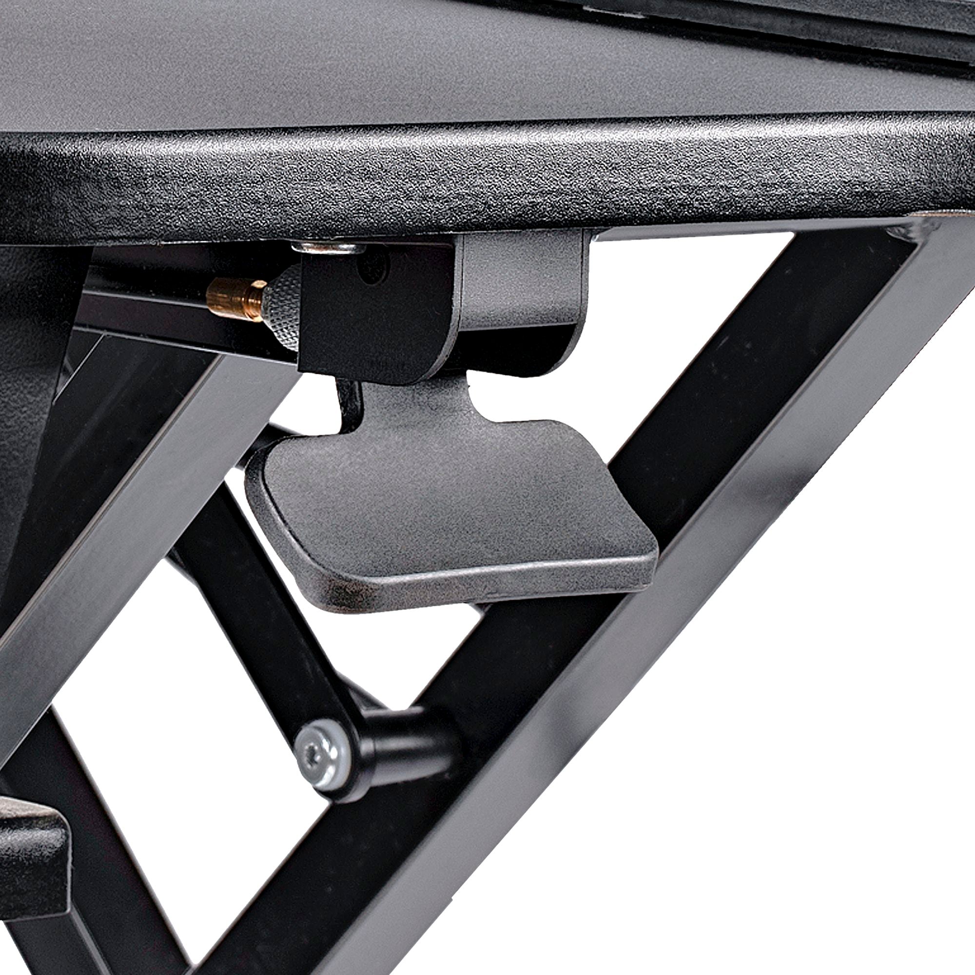 StarTech ARMSTSCORNR Corner Sit Stand Desk Converter with Keyboard Tray - Image 12